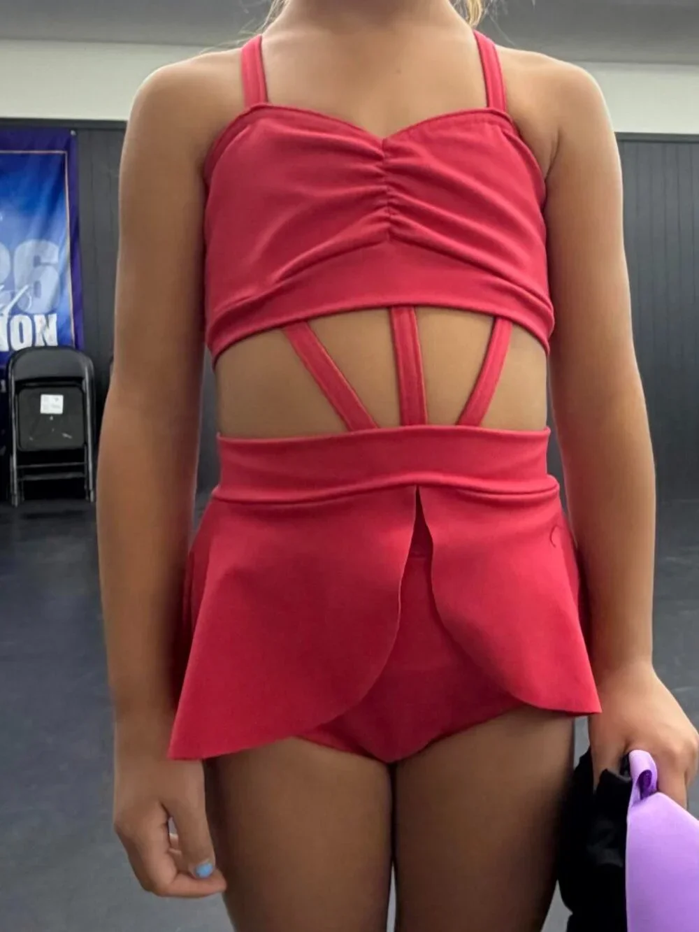 Pretty Girls Red Dance Costume Set